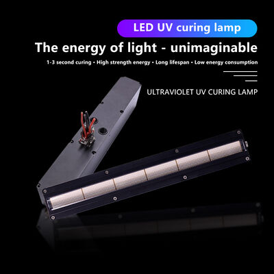 Uzun Ömürlü AC220V 1200W Kür UV LED Sistemi 395nm 310mm Uzunluk Baskı Makineleri 12w/cm2 0-12V Kısılabilir Ofset Yazıcı
