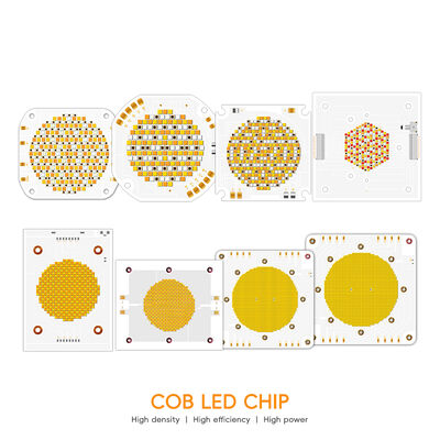 RGBCW 5555 1050W COB LED Çip 2700K 6500K 100-110Lm/W 72-75V 55*55MM