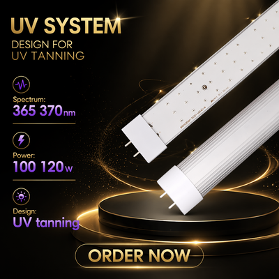 LEARNEW Yüksek Güçlü 100W -120W 365-370nm UV LED Deri Tedavisi Spektral Algılama ve Floresan Reaksiyonu