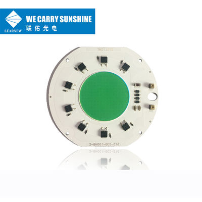 Yüksek verimli Süper Alüminyum AC LED COB 100W 220V 3000K flip chip R110mm