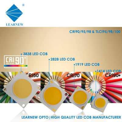 Yüksek Cri 1414 2828 3838 4046 6500k 36v Cob Led Çipler Yüksek yoğunluk için Alüminyum Bakır Altyapı
