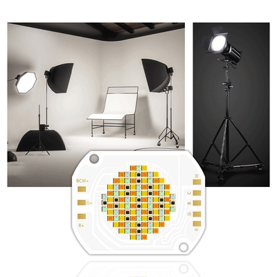 3545 LED Çip 350W RGBCW 45-48V Yüksek Parlaklıkta COB
