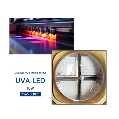 Endüstriyel 3D yazıcı maruz kalma iyileştirme için 10W 395nm UV LED Modülü SMD6565