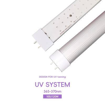 UV LED Üreticisi 365nm 370nm 100W 120W UV Tüp Lamba Bronzlaşma YATAK UV LED Fototerapi Çözüm Uzmanı