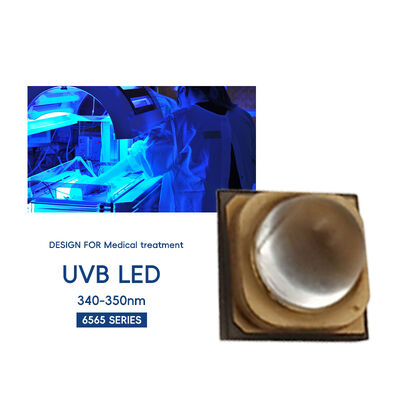 3W 3535 Serisi Özel 395/405nm UVA LED COB, Fotosensitif Sterilizasyon ve UV Tıkaması için