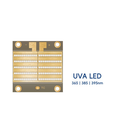 Offset Yazıcı 3D Yazıcı Yüksek Yoğunluklı Düzeltme Piyasası 365nm 385nm 395nm Özel 300w 3535 Serisi UVA LED COB Çipleri