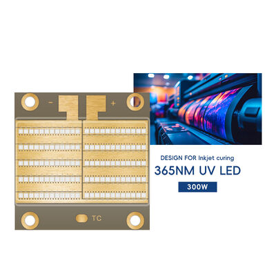 Yüksek Yoğunluklı Düzeltme Pazarı Offset Yazıcı Özel 200w 3535 Serisi 365nm 385nm 395nm Yüksek Güçlü UVA LED