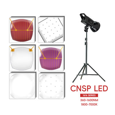 LEARNEW Yüksek Güçlü ALN Bakırlı LED Çip 3W/2W Karışık Spektrum 365nm UV & 1600nm IR 120 Sphere 1.6mm 2.8-3.4V 1800K-700K Ra70